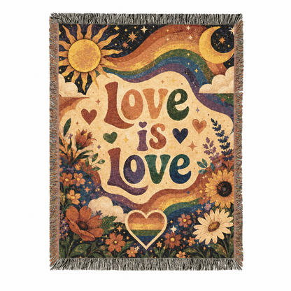 Rainbow horizon Blanket